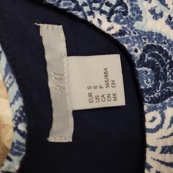 H&M blue sleeveless dress - Picture 4 of 5